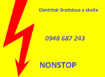 Poruchová služba -elektrikár Bratislava NONSTO