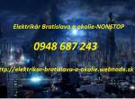 elektrikár Bratislava-NONSTOP