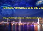 Elektrikár Bratislava-NONSTOP